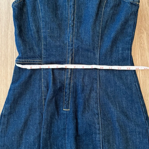 Women's Denim Dress - Picture 5 of 6